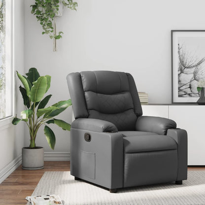 Elektrische Relaxstoel – Verstelbare Fauteuil – Elektrische Tv-stoel – Elektrische Ligstoel – Kunstleer – Elektrisch Verstelbaar – 135 Graden Rugleuning
