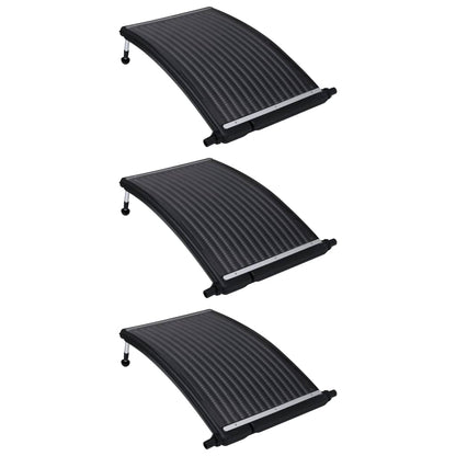 Zwembadverwarming – Zwembad Warmtepanelen – Solar Verwarming – Pool Heater – Zonne-energie – Gebogen Paneel – Weerbestendig 110x65 cm
