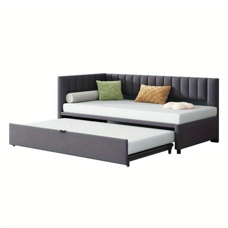 Slaapbank – Bedbank – Logeerbed – Sofa – Bedbank – Ruimtebesparend Design – Luxe Velvet 180x200 cm
