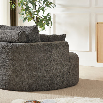 Slaapbank – Bedbank – Sofa Bed – Bedbank Klapbed – Slaapfauteuil – Modern Grijs – Duurzaam Bamboe Frame – Comfortabele Pluche Kussens