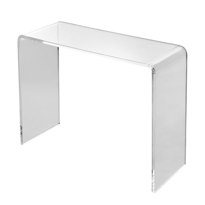Acryl Sidetable – Bijzettafel – Console Tafel – Haltafel – Transparante Tafel – 96,4x38,1x74 cm – 20 mm Dik Acryl & Nooit Montage Nodig