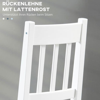 Eetkamerstoel – Stoel – Kuipstoel – Eettafelstoel – Keukenstoel – Massief Grenenhout – Grijze Stof Bekleding – Open Rugleuning – 41x46,5x85 cm – Duurzaam & Comfortabel