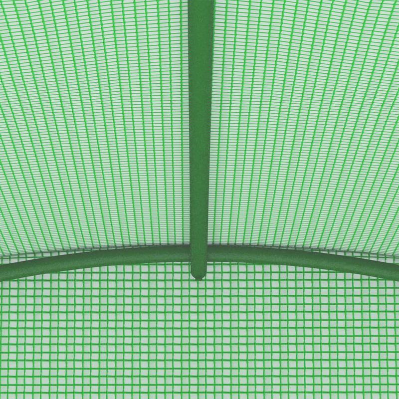 Kas – Tuinkas – Broeikas – Kweekkas – Serre – Hoogwaardige Constructie – Ruime Afmetingen 4,5x2x2 m – Groen