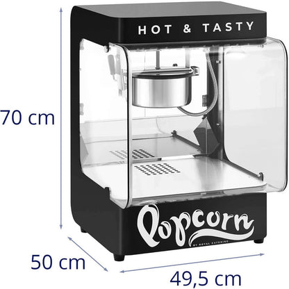 Popcornmachine – Popcornmaker – Popcornapparaat – Popcornketel – Popcorngenerator – 4-5 kg per uur – Aluminium pan met Tefloncoating