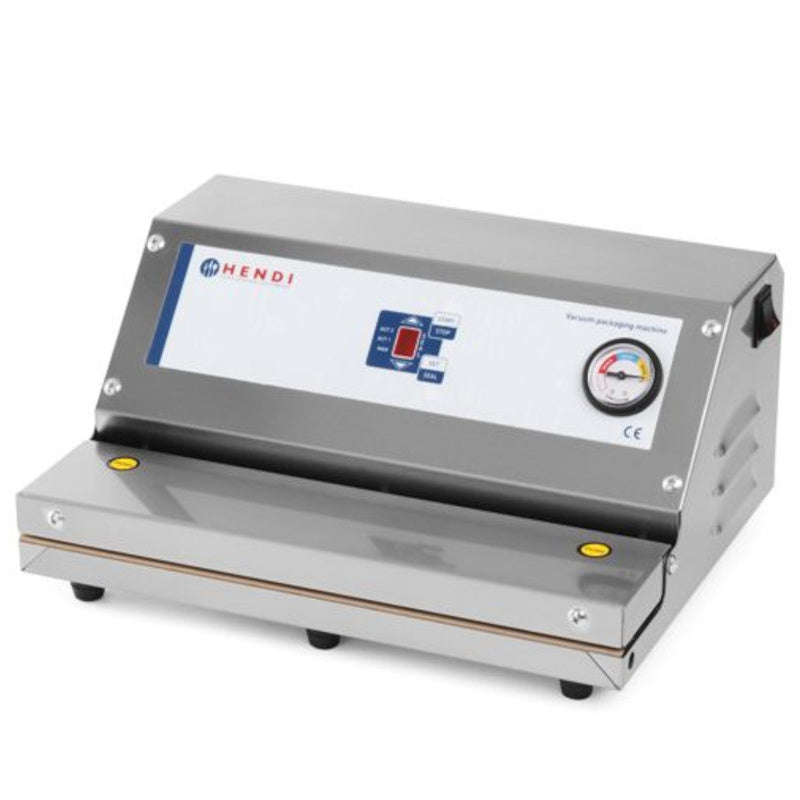 Vacuümzakken sealer – Vacuüm verpakkingsmachine – Zakken sealer – Voedselverpakker – Vacuüm opbergzakken – Stalen behuizing – Digitale bediening met instelbare laseertijd