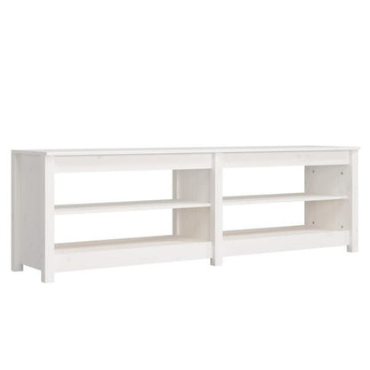 160x36.5x50 cm Solid Wood Shoe | Removable, Temporary, Sturdy and Stable, with Plenty of Storage Space, Modern Style, Floor Mount