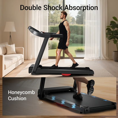 Loopband – Opvouwbare Loopband – Draagbare Loopband – Stille Loopband – Compacte Loopband – Geruisloze Motor – Antislip Loopvlak