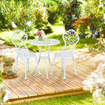 Tuinbank – Buitenbank – Zitbank – Balkonbank – Parkbank – Stalen Tuinbank – Weerbestendig – Inklapbare Tafel – 150x89x58,5 cm