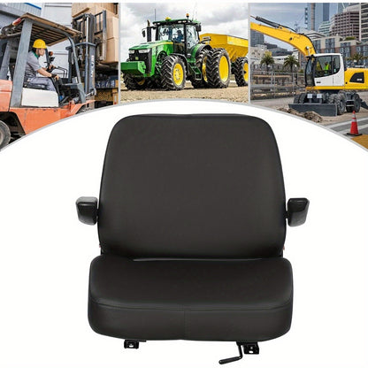 Tractorstoel – Tractorstoel Bekleding – Universele Tractorstoel – Tractor Zitting – Ergonomische Tractorstoel – Verstelbaar Met Metalen Frame – Duurzaam En Comfortabel