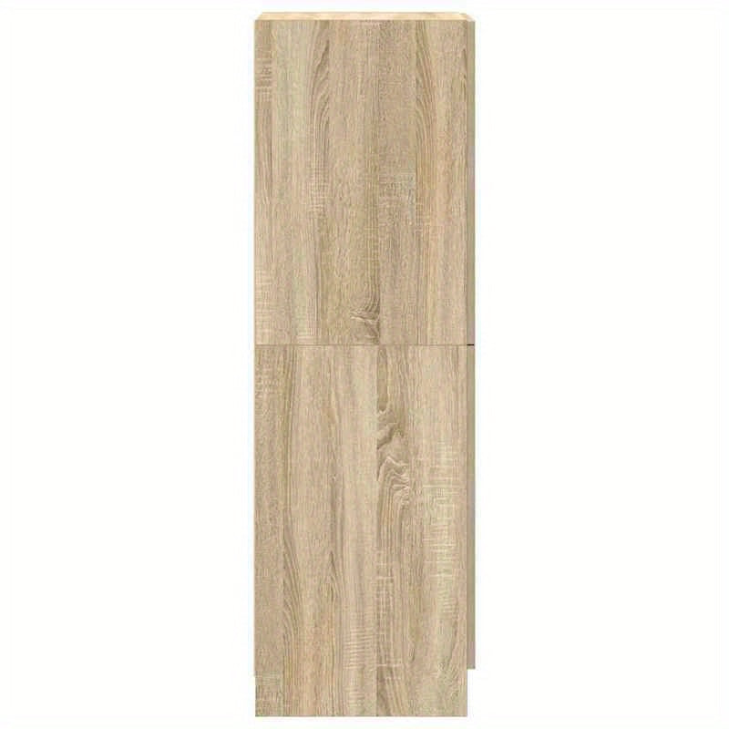 Keukenkastje – Keukenmeubel – Keukenonderkast – Opbergkast – Buffetkast – Sonoma Eiken – Houtmateriaal – Compact 38x41,5x131,5 cm