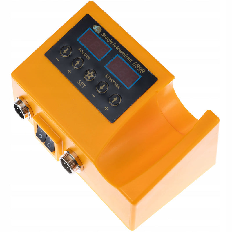 Soldeerstation – Soldeerbout – Hete Lucht Station – Elektrisch Soldeergereedschap – 2-in-1 Systeem – Batterijgevoede Soldeerbout – Inclusief 400 Soldeertips – Snoerloos Werkend