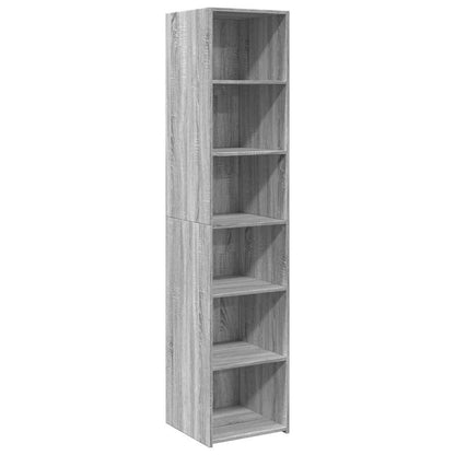 Modern Tall Cabinet 40x41x185cm - Engineered Wood Sonoma Oak Suitable for Hallway, Bedroom,, - Assembly, Space-Saving Vertical, Modern Furniture