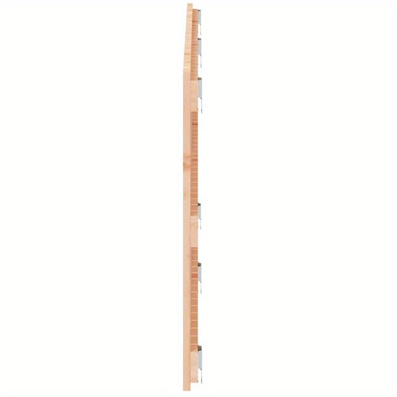 Hoofdbord – Houten Hoofdeinde – Bed Hoofdbord – Bedframe Hoofdbord – Slaapkamer Hoofdsteun – Bruin – Massief Hardhout – Strak Design – 160x60 cm