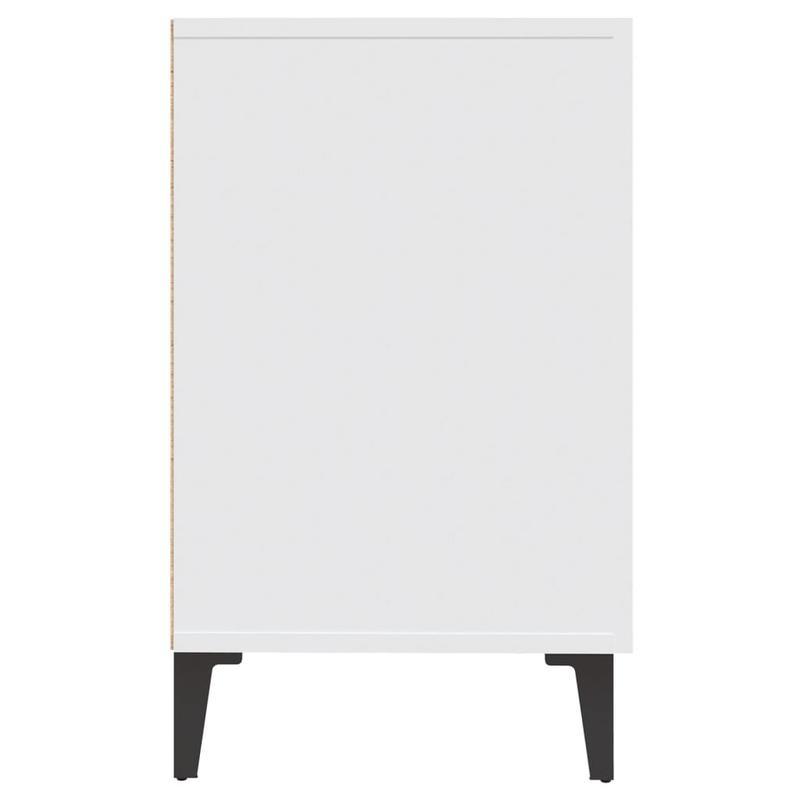 Sideboard – Dressoir – Kast – Opbergmeubel – Wandkast – Wit – Treated Wood – 100x36x60 cm – Sterk en Vochtbestendig