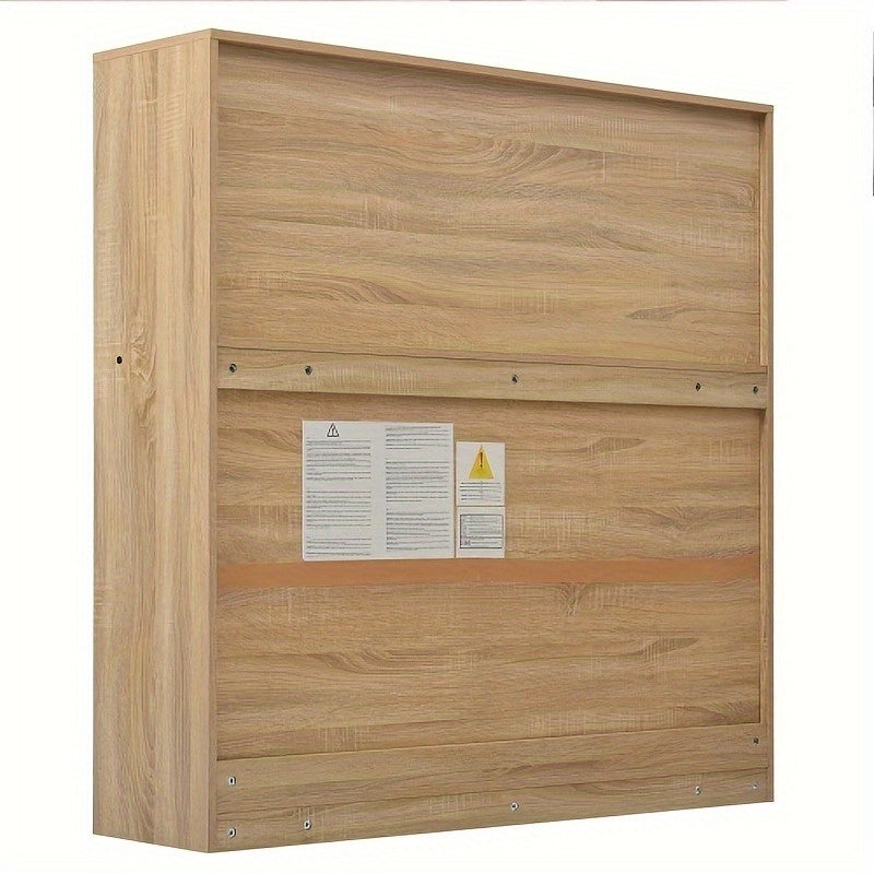 Bureau – Computerbureau – Werkplektafel – Verstelbaar Bureau – Home Office Desk – Verstelbare Hoogte – Met Stabiel Metalen Frame – 120 cm Natuurlijk Afgewerkt
