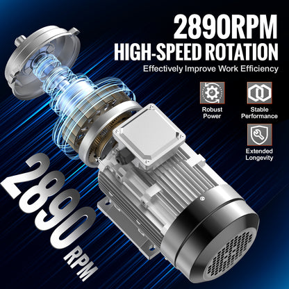 Elektromotor – Elektrische Motor – Driefasige Motor – Compressor Motor – 2,2 kW Vermogen – 2890 RPM Snelheid