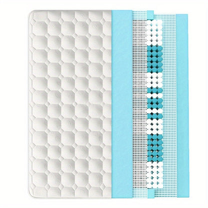 7-Zones Pocketvering Matras – Stevig Matras – Pocketveer Matras – Comfort Matras – Tweepersoons Matras – Wit – 160x200 cm – Koudschuim Kern – 25 cm Hoogte