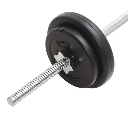 Halterset – Dumbbells – Barbell – Gewichten – Krachttraining – Verstelbaar 0-30 kg – Duurzame Koperlegering