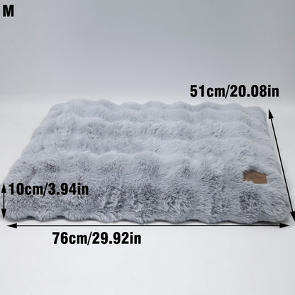 Hondenkennel – Hondenbench – Hondenkooi – Hondenhok – Dierenkennel – Gehard Glas – Inclusief Grijze Kussen – 77x60x65 cm – 4 Wielen Met Rem – Voor Honden Tot 80 kg