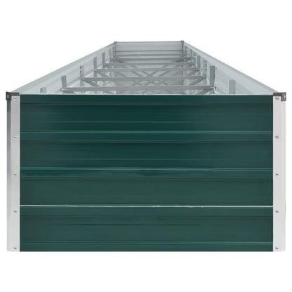 Raised Garden Bed – Hoogtebed – Tuinbak – Moestuinbak – Plantenbak – Gegalvaniseerd Staal – 600x80x45 cm Groen