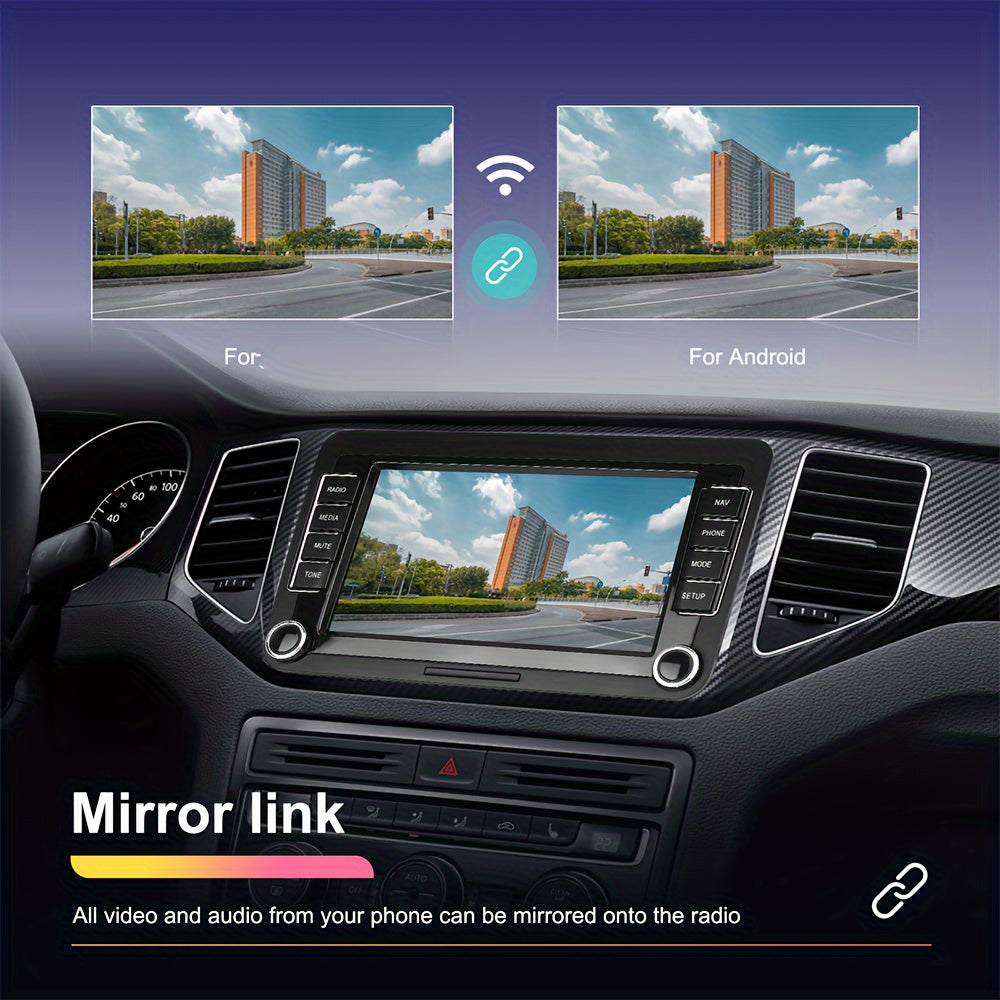 Autoradio – Auto Radio – Car Stereo – Multimedia Speler – GPS Navigatie – Android 13 – 7 Inch TFT Touchscreen