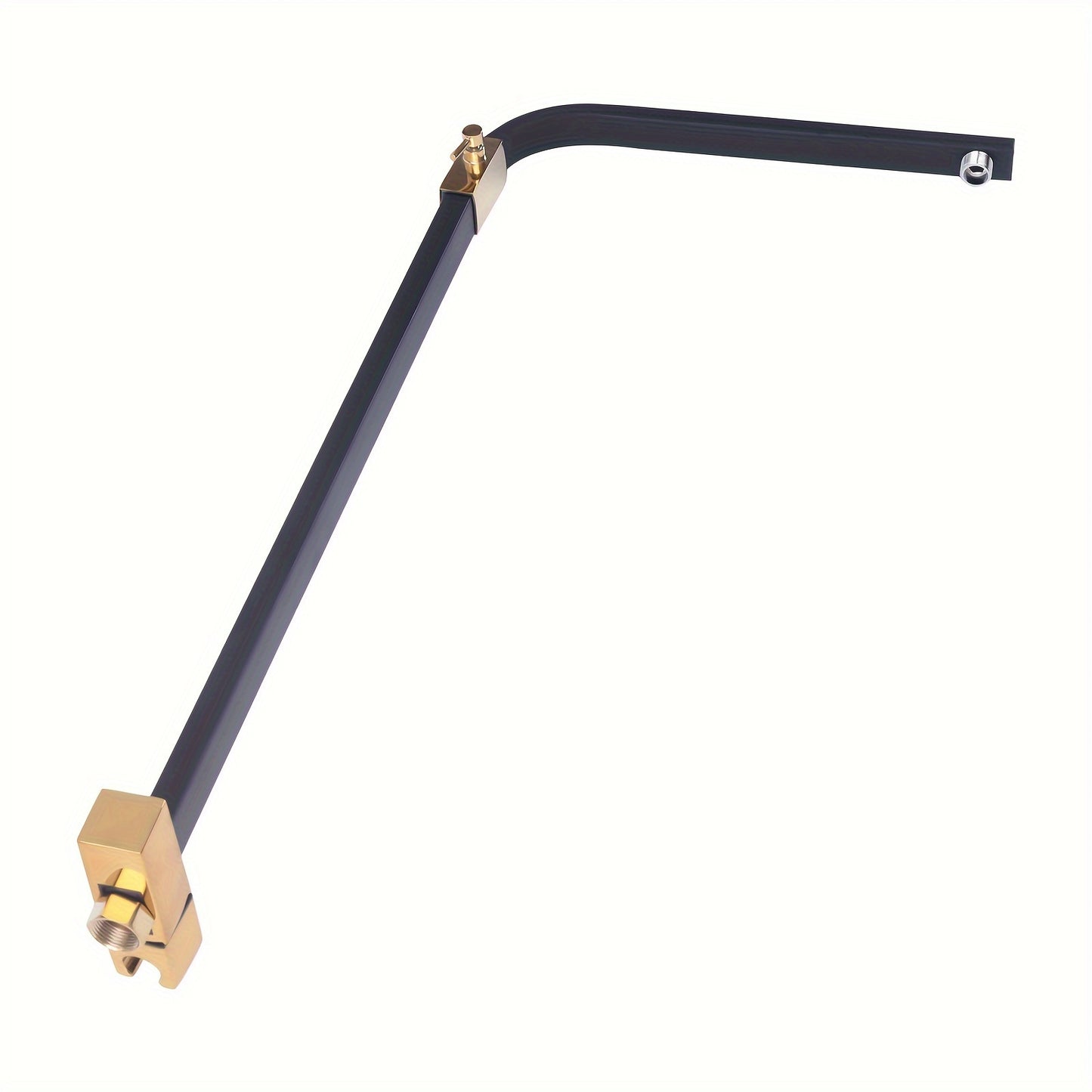 Regendouche – Douche Set – Handdouche – Douchekraan – Douchesysteem – Zwart-Goud – Verstelbare Hoogte – Messing & RVS