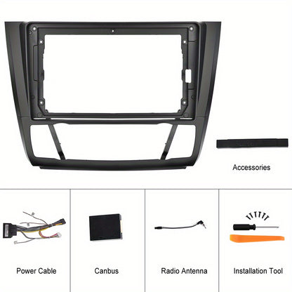 Autorradio – Multimedia Speler – Navigatiesysteem – Touchscreen Unit – Dubbele Din – 9 Inch Scherm – Android 15 Systeem – Draadloze CarPlay & GPS Met Camera