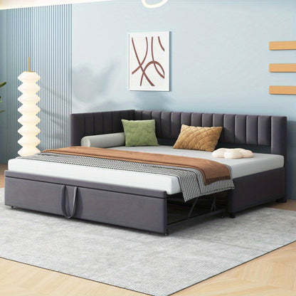 Slaapbank – Bedbank – Logeerbed – Sofa – Bedbank – Ruimtebesparend Design – Luxe Velvet 180x200 cm