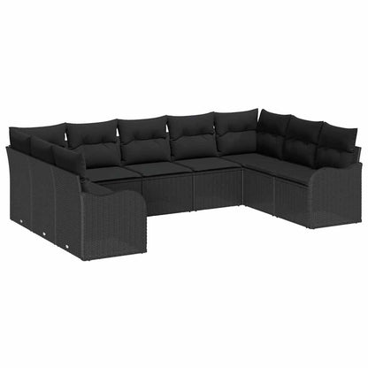Tuinbank – Buitenbank – Loungeset – Balkonbank – Tuinmeubel – Modulair Ontwerp – Handgevlochten Weerbestendig Rattan