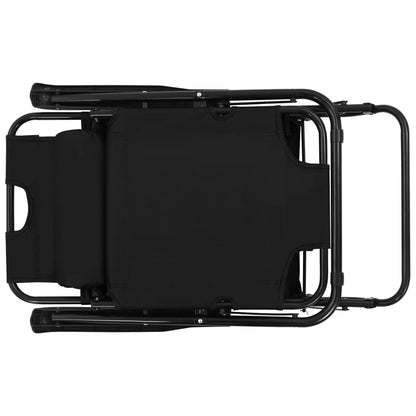 Verstelbare Ligstoel – Ligbed – Tuinstoel – Loungestoel – Balkonstoel – Katoenen Bekleding – Waterafstotende Kap