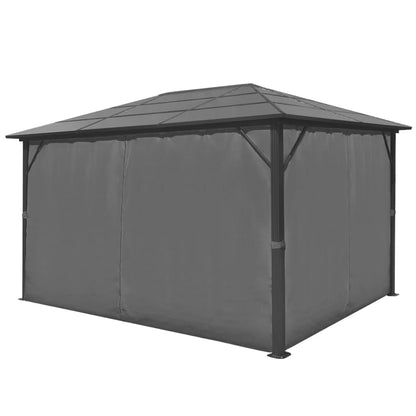 Tuinpaviljoen – Prieel – Partytent – Pergola – Overkapping – 400x300 cm – Aluminium Frame – UV-bestendig Polycarbonaat Dak