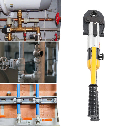 Built to Last Wide Compatibility Efficient Crimping Performance Easy to Carry Clear Warning Mark manual pipe press crimper,  Compact Design, Highquality Crimper, Multisize Crimper, Handoperated Crimper, Diy Enthusiasts, Elect