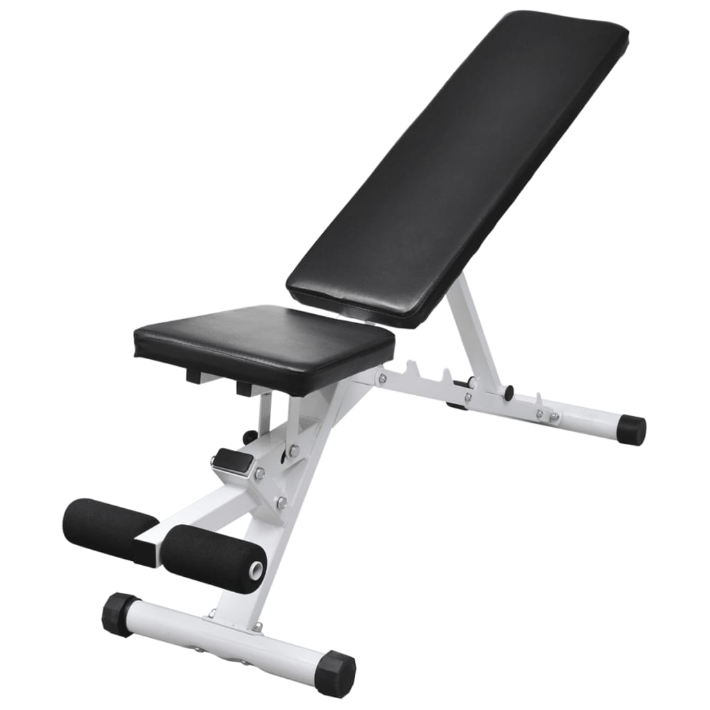 Halterset – Dumbbellset – Halterstang – Fitnessgewichten – Krachttraining – Verstelbare Trainingsbank – Compleet 30,5 kg Gewichtenspakket
