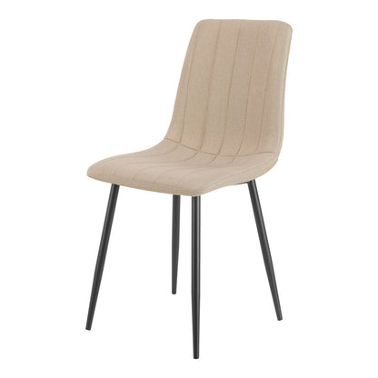Eetkamerstoelen – Stoelen – Kuipstoelen – Eettafelstoelen – Keukenstoelen – Gestoffeerd – Stalen Onderstel – Set van 4 – Max 120 kg draaggewicht