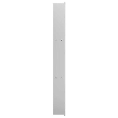Inbouwdouche Niche – Douchenis – Doucheschelp – Opbergnis – Badkamernis – Zilverkleurig Roestvrij Staal – 90 x 20 x 9,5 cm – Eenvoudige Installatie Zonder Tegelwerk
