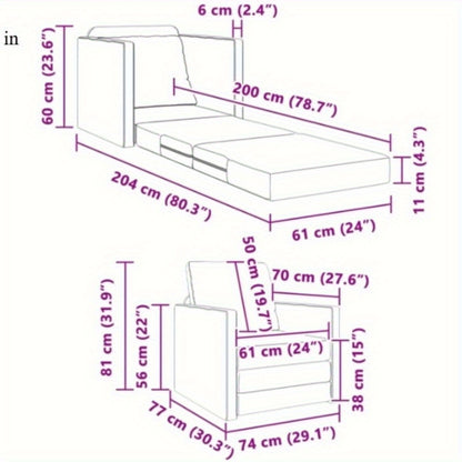 Slaapbank – Bedbank – Slaapbankje – Zitbank – 2-in-1 Meubel – Antraciet – Ruimtebesparend – Comfortabele Zachte Kussens