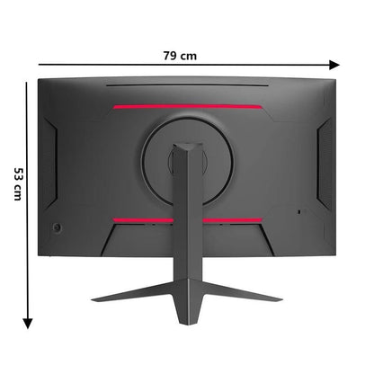 Gaming Monitor – Curved Monitor – Gaming Display – PC Monitor – Gaming Scherm – 32 Inch Curved – 180Hz Verversingssnelheid – 2K QHD Resolutie
