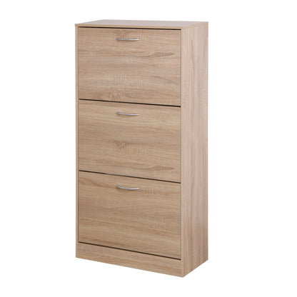 Schoenenkast – Schoenenrek – Schoenenopberger – Schoenenkast – Halmeubel – Metaal – 3 Lades Met 3-Lagen Schoenenrek – Compacte Opbergoplossing