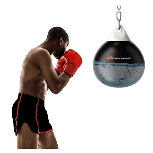 Watergevulde Bokszak – Bokszak – Punching Bag – Trainingszak – Kickbokszak – Lekvrij Ontwerp – Metalen Ophangketting & Vulbuis