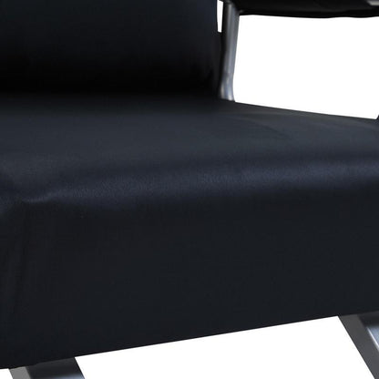 Fauteuil – Lounge Stoel – Leunstoel – Relaxstoel – Woonkamerstoel – Comfortabele Zitervaring – Duurzaam Hardhout en Metaal