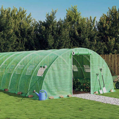 Tuinkas – Kweekkas – Kas – Groentekas – Hobbykas – Stevig Stalen Frame – 24 m² Groen 6x4x2m