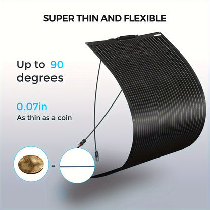Zonnepaneel – Solar Panel – Zonnepanelen – Solar Energie – Zonne-energie – 4x 100W Monokristallijn – Hoog Rendement & Weerbestendig