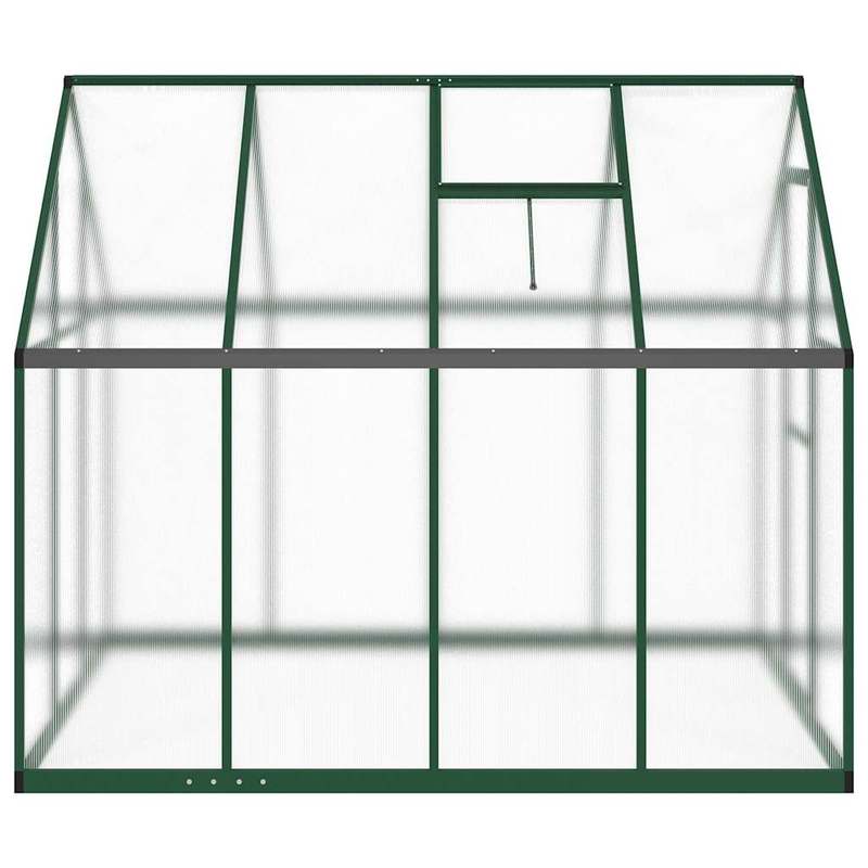 Kweekkas – Serre – Plantenkas – Groentekas – Kas Aluminium – Grote Kweekkas 224x169x195 cm – Stevig Aluminium Frame – Weerbestendige 4 mm Polycarbonaat Panelen