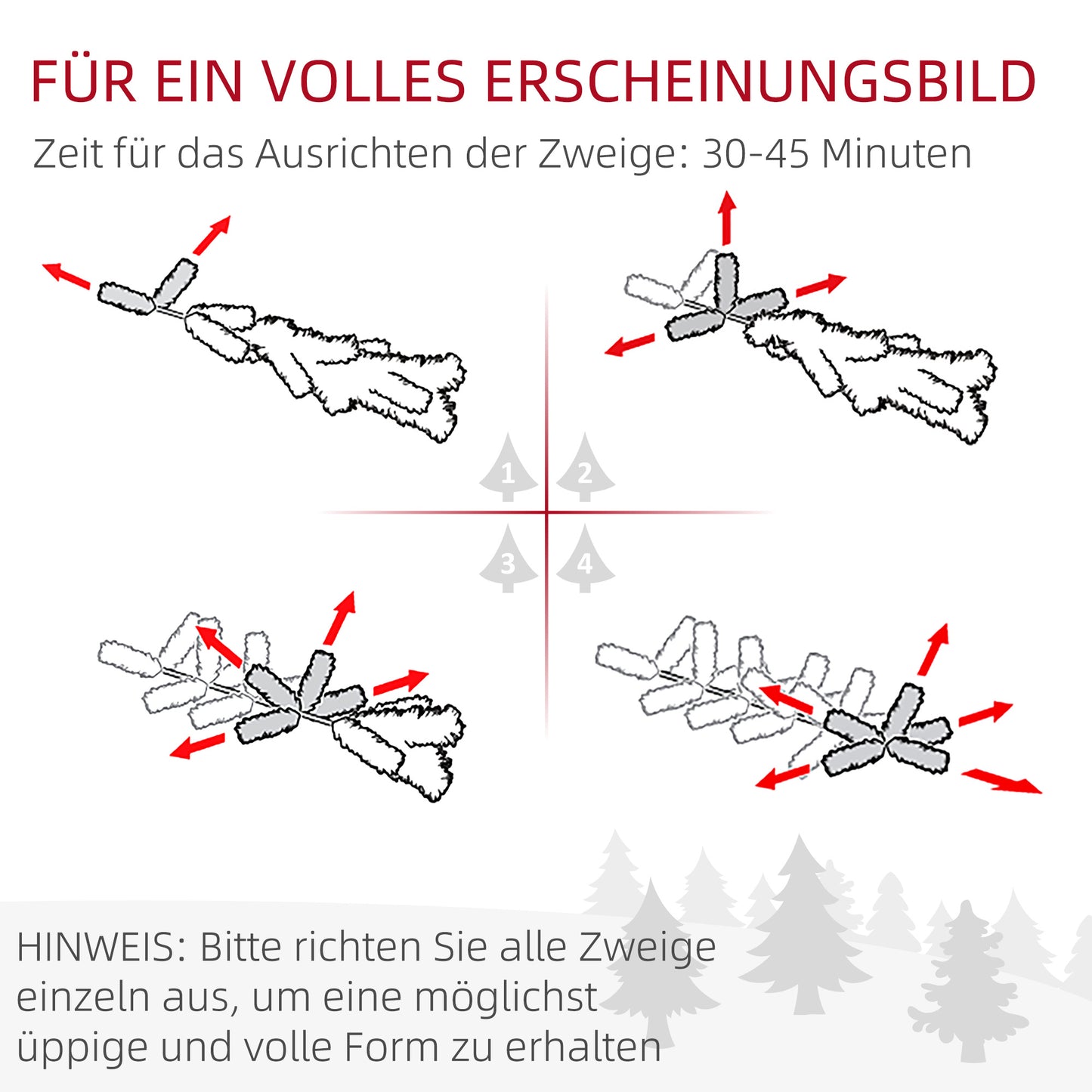 Kunstkerstboom – Nepspar – Decoratieve Kerstboom – Winterboom – Sneeuwdecoratie – 1,80 Meter Hoog – Realistische Takken Met Dennenappels