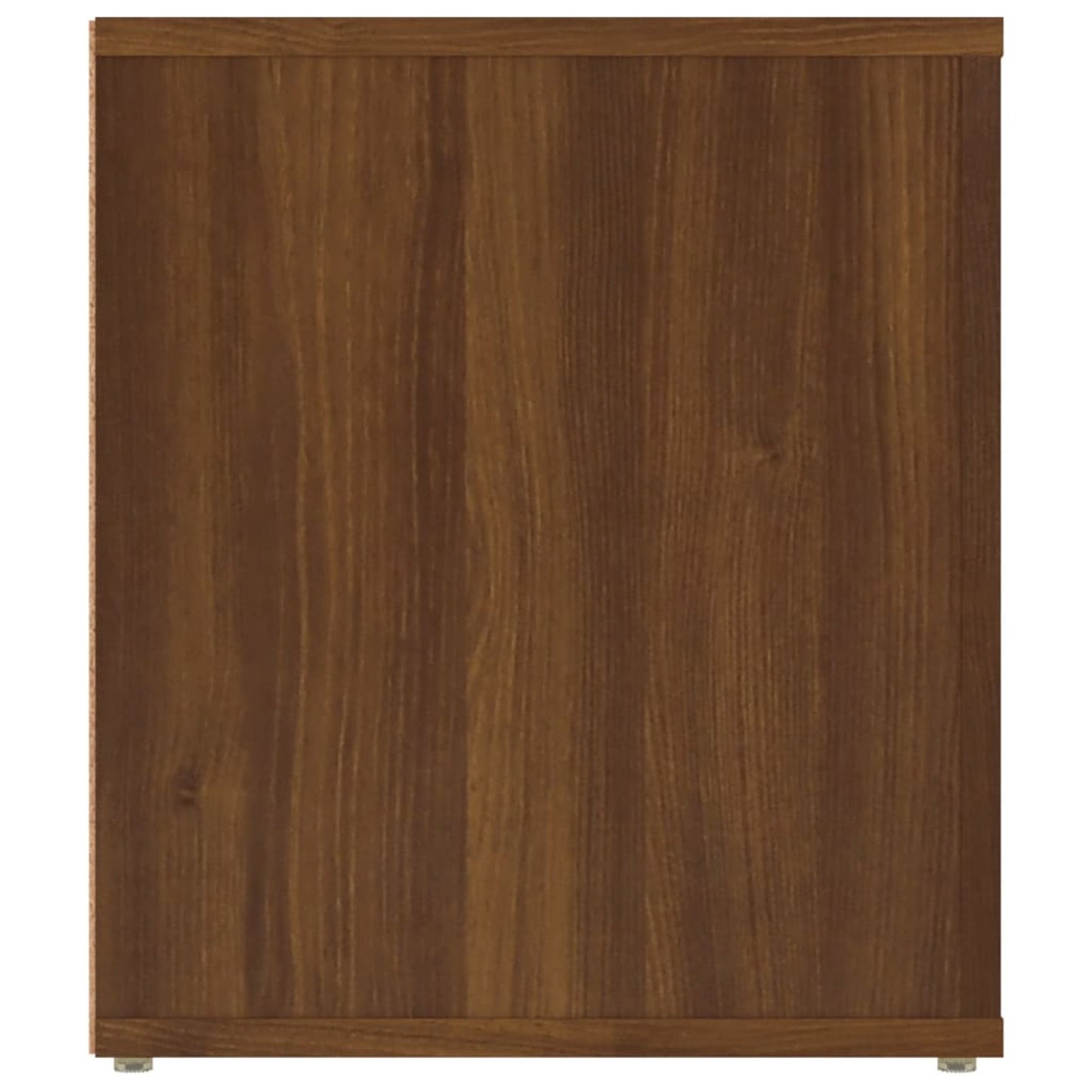TV Cabinet Brown Oak 100x35x40cm Engineered Wood TV Stand Entertainment Center with Storage, Media Television Table for Living Room Bedroom