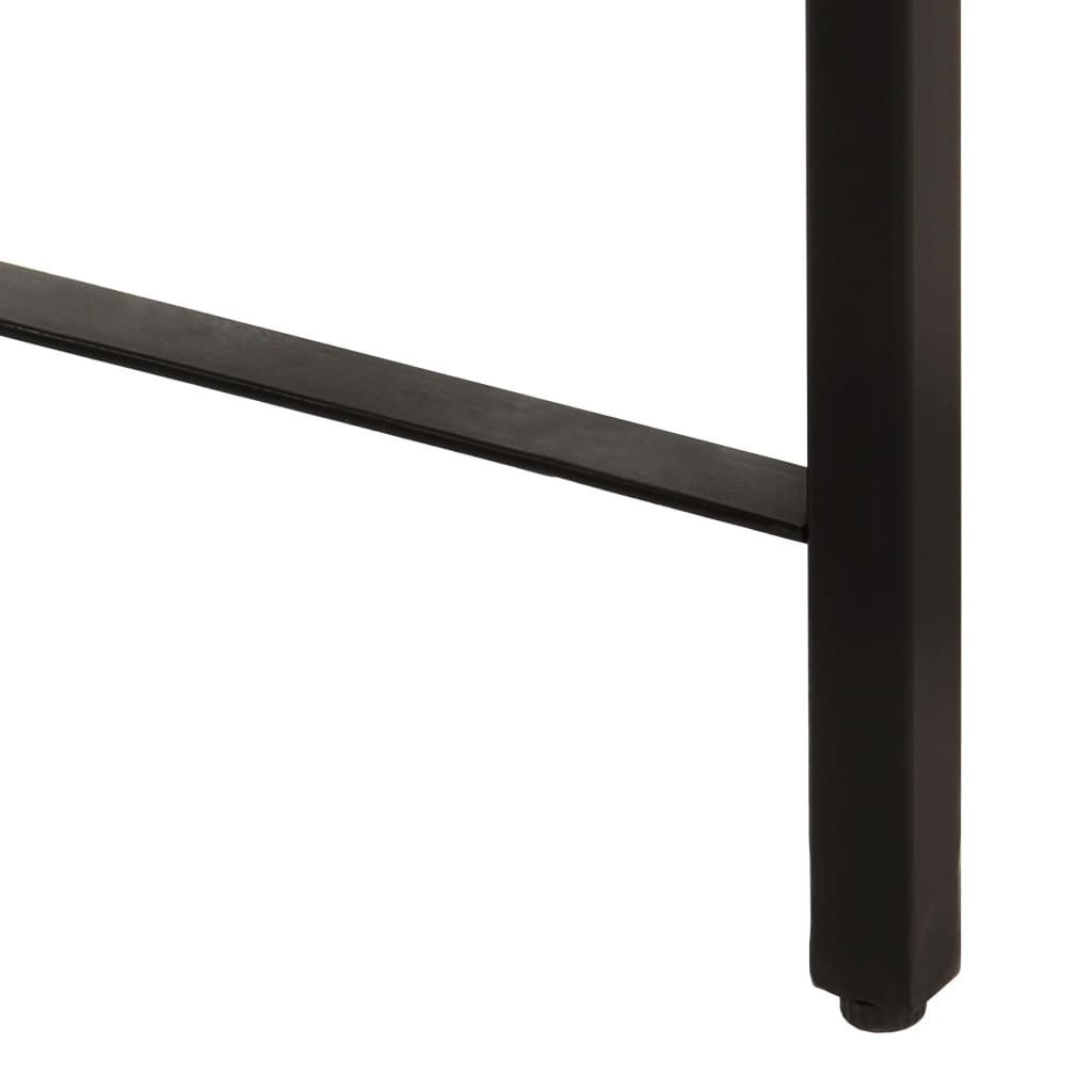 Boekenkast – Boekenrek – Opbergkast – Wandkast – Vakkenkast – Industrieel Design – Massief Mangohout – 31 cm Breed