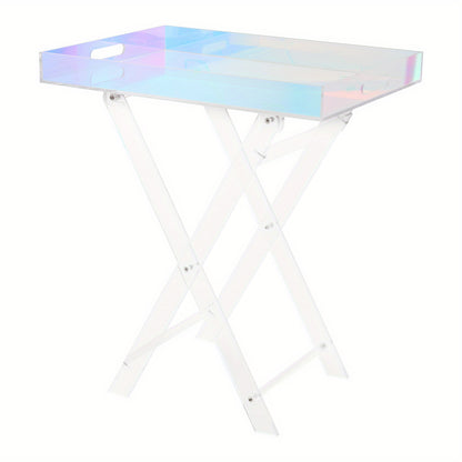 Klaptafel – Vouwtafel – Opvouwbare Tafel – Inklapbare Tafel – Plooitafel – Stevig Tot 10 kg – Ruimtebesparend & Eenvoudig Inklapbaar