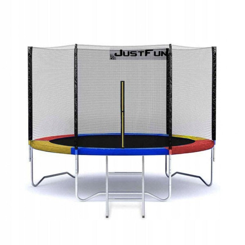 Tuintrampoline – Kindertrampoline – Springtoestel – Buitenspeelgoed – Trampoline Rond – Ø 312 cm – Veiligheidsnet met Ritssluiting – Max. Belastbaarheid 150 kg
