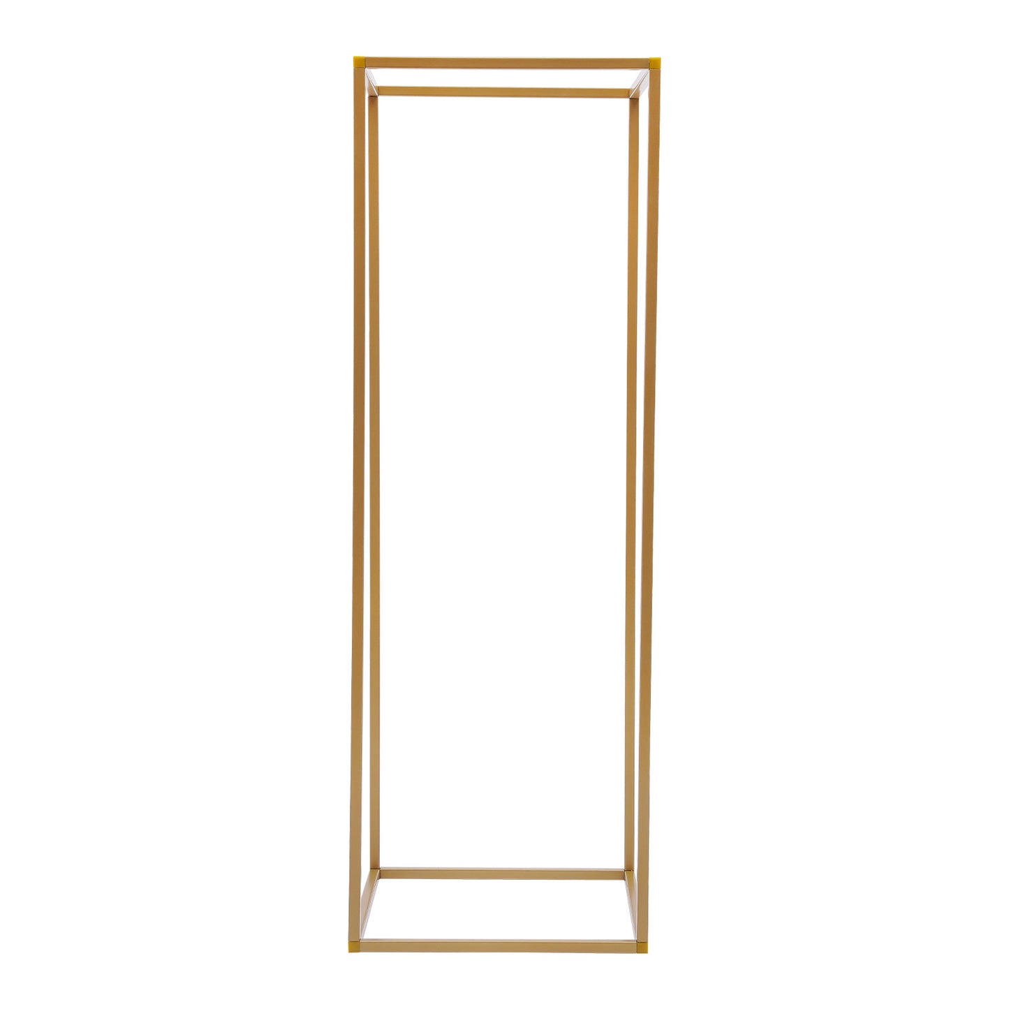 Vaasstandaard – Bloemenstandaard – Boeketstandaard – Bloemenhouder – Bloemhouder – Gouden Set van 10 – Stevig IJzer – 27x27x80 cm, Max 10 kg Draagkracht