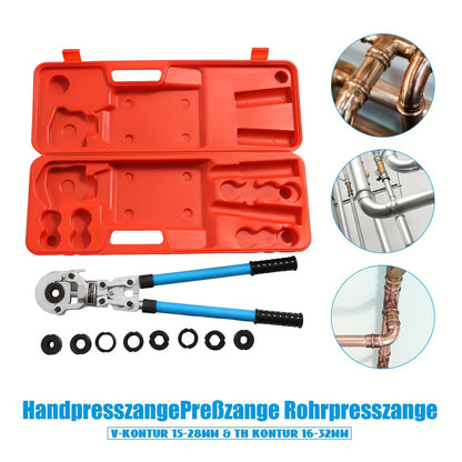 Buizentang – Pijpenklem – Buigtang – Buisschaar – Buizenkniptang – 6-Ton Kracht – 360° Roterende Kop